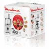 Robot da Cucina Multifunzione Moulinex 2.4 Litri Potenza 700 Watt 4 Velocità + Bicchiere Frullatore 1.8 Litri + Accessori | FP2461 - immagine 9