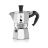 Caffettiera Moka Bialetti Express 2 Tazze Manico anti scottatura Non adatta a induzione (90 ml) Alluminio