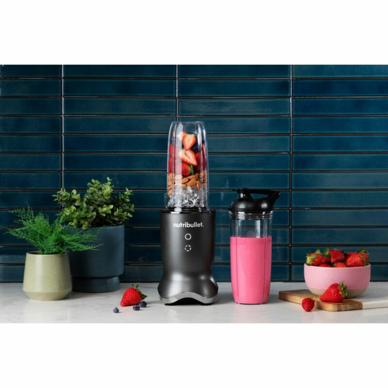Frullatore Nutribullet con Bicchiere 0.9 Litri 1200 Watt - NB1206DGB - immagine 3