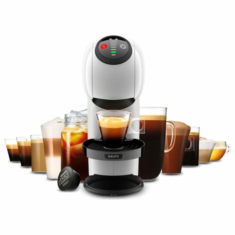 Macchina per Caffè Automatica Krups Genio S Capsule Dolce Gusto colore Bianco - KP2431K - immagine 2