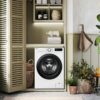 Lavatrice Slim Lg 9 Kg 47,5 cm 1200 giri Funzione Vapore Motore Inverter - F2R3S09NSW - immagine 6