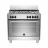 Cucina Libera installazione La Germania 5 Fuochi Gas Forno Elettrico Multifunzione Acciaio Inox AMN965EXV/24