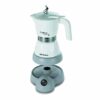 Ariete Moka Aroma Elettrica 1358 Caffettiera elettrica Moka 2 o 4 Tazze Caffè Macinato in Polvere colore Bianco - immagine 2