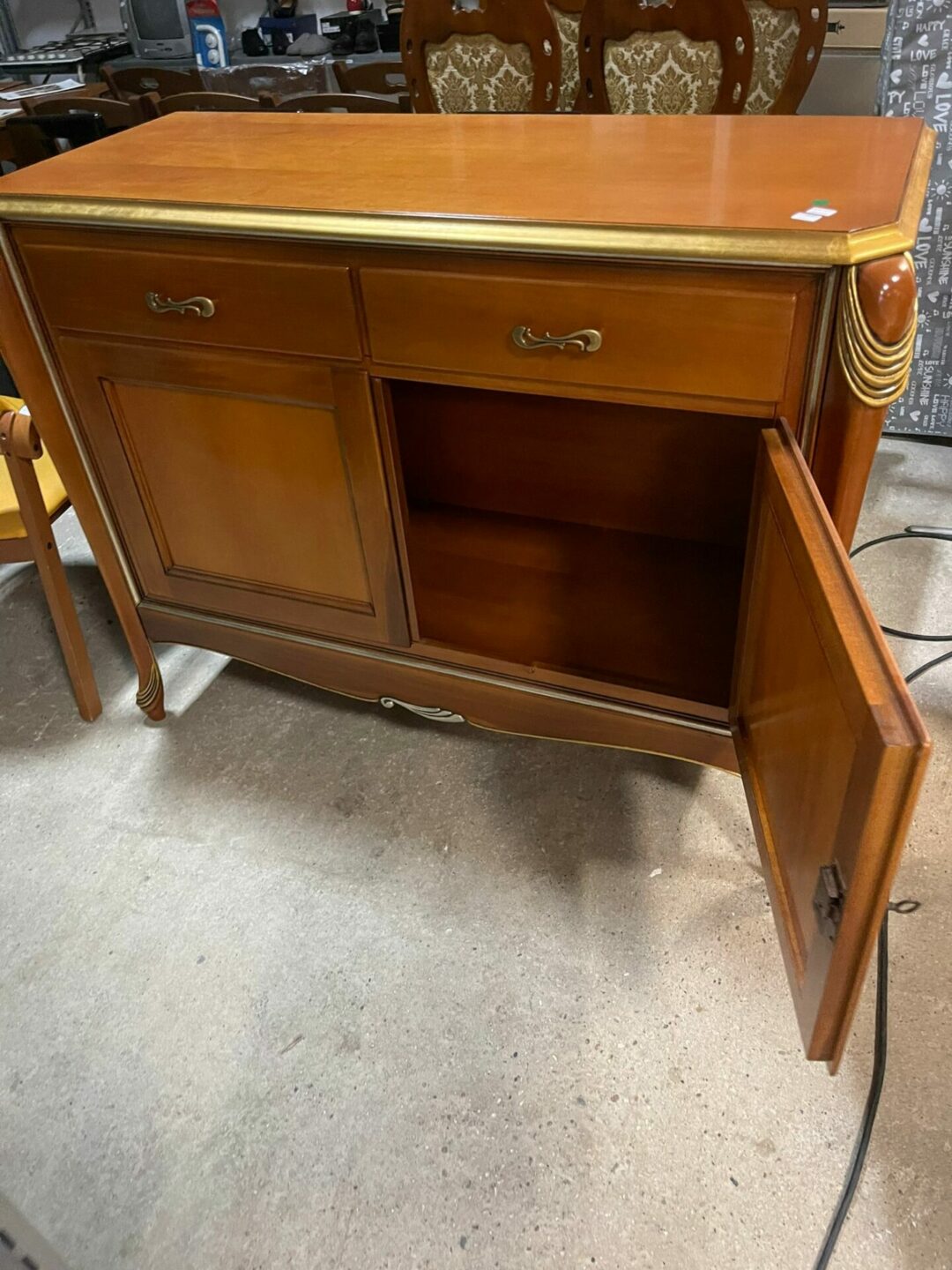 Mobile credenza con 2 porte e due cassetti in legno - prodotto nuovo C.V. Art.251 S 1610 - immagine 3