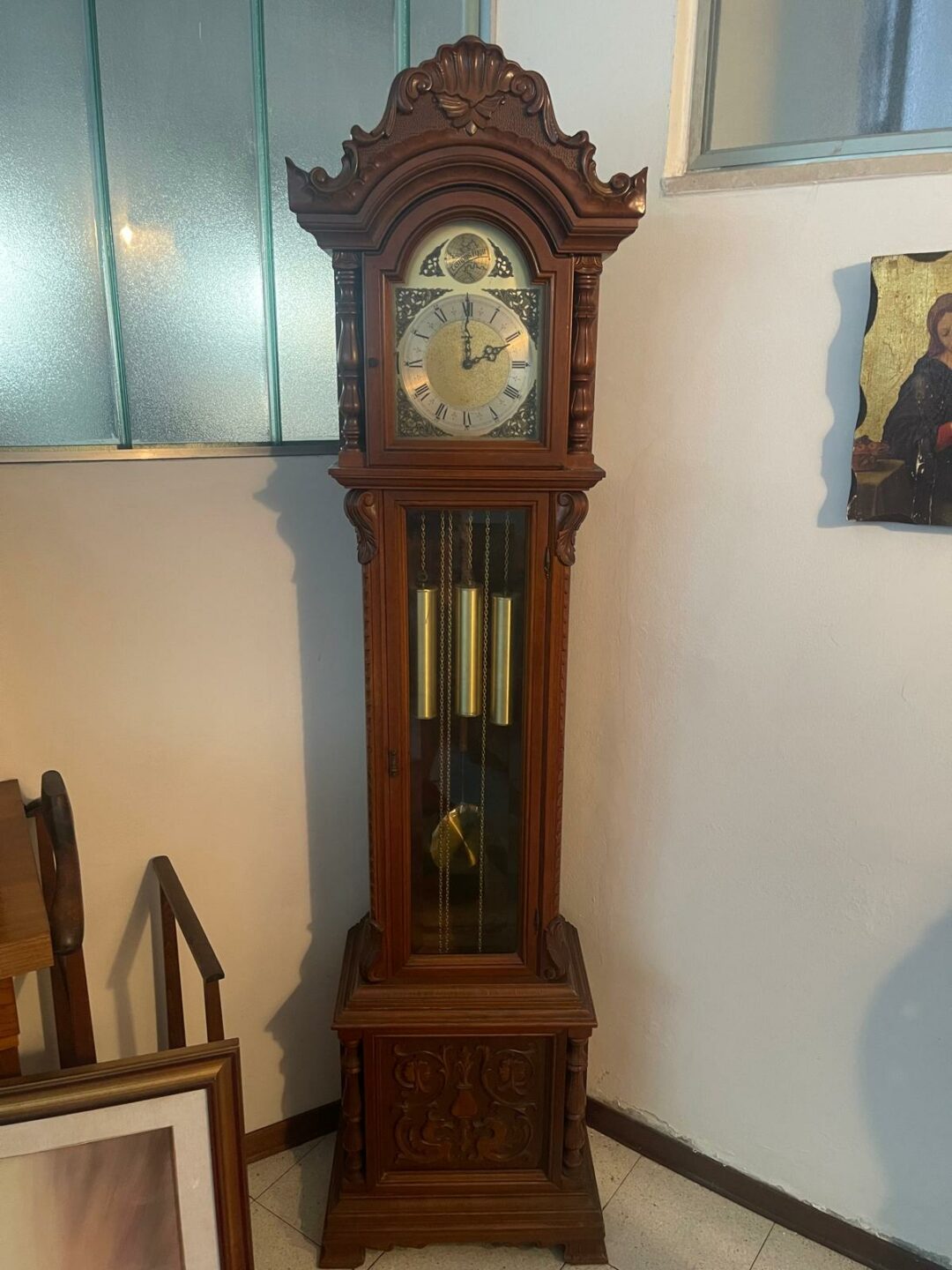 Orologio a pendolo a colonna c.v. Art.119 S 1665