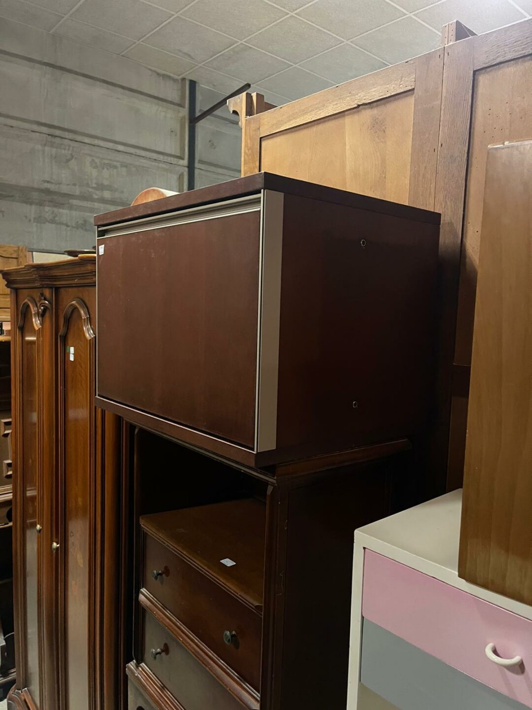 Mobile tipo pensile in legno 1 anta S 1807 - immagine 4