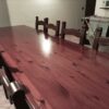 Tavolo in legno massiccio con 8 sedie da sala/taverna c.v. Art.144 S 1857 - immagine 2