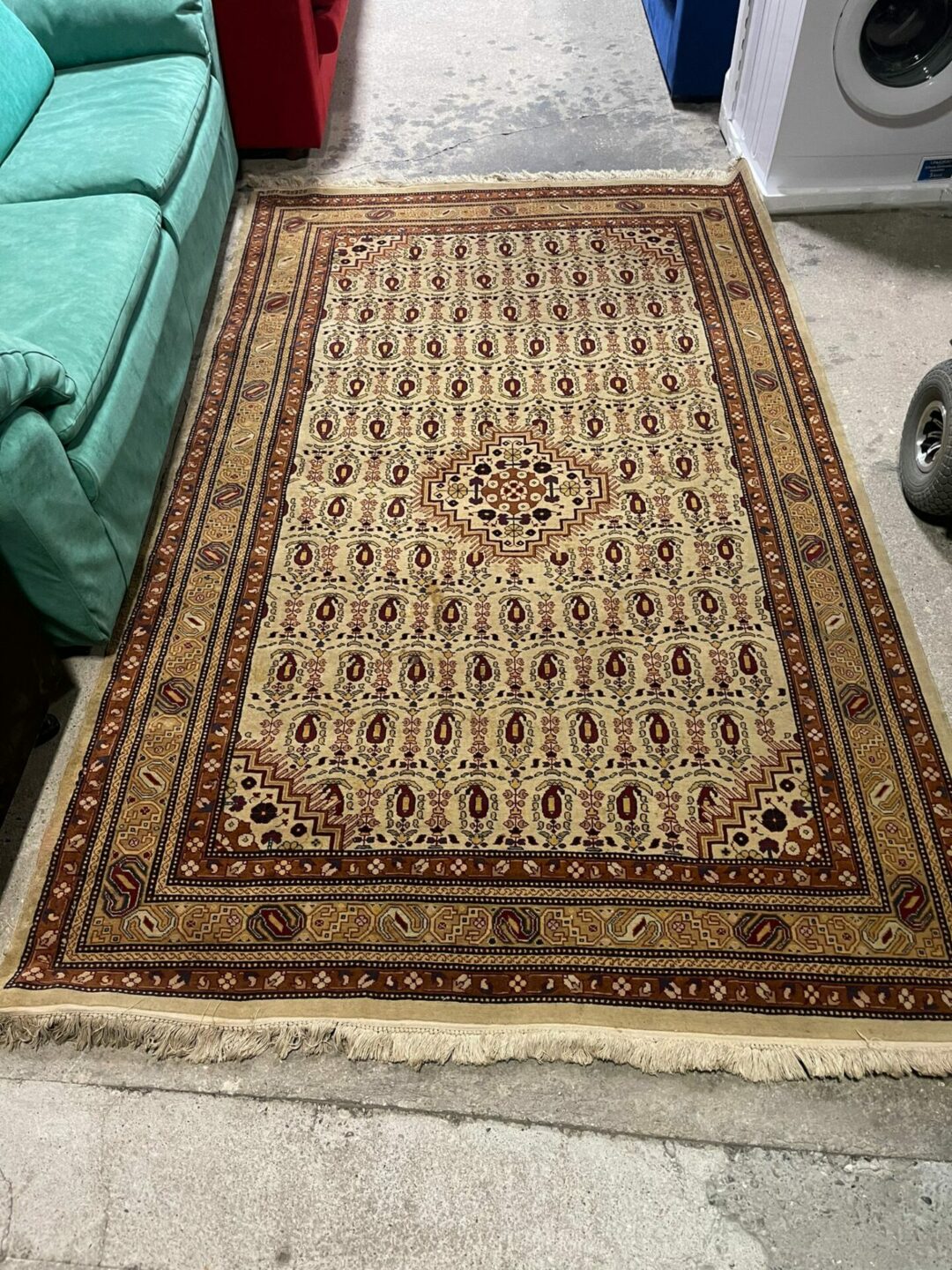Azerbaijan Tappetto certificato originale 260x155 cm C.V. ART.105 S 1571