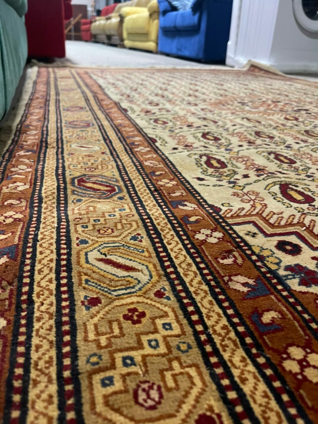 Azerbaijan Tappetto certificato originale 260x155 cm C.V. ART.105 S 1571 - immagine 4
