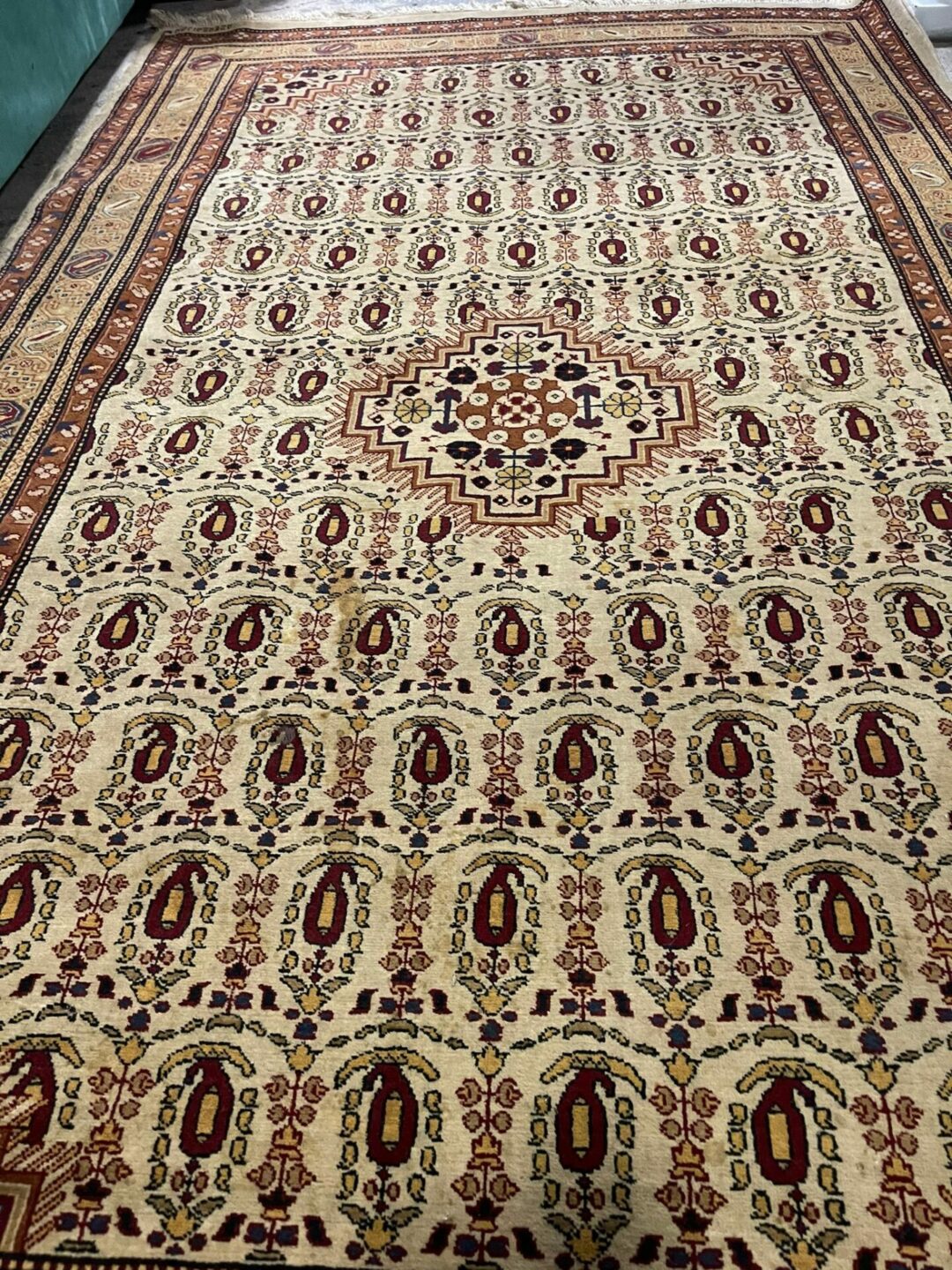 Azerbaijan Tappetto certificato originale 260x155 cm C.V. ART.105 S 1571 - immagine 3