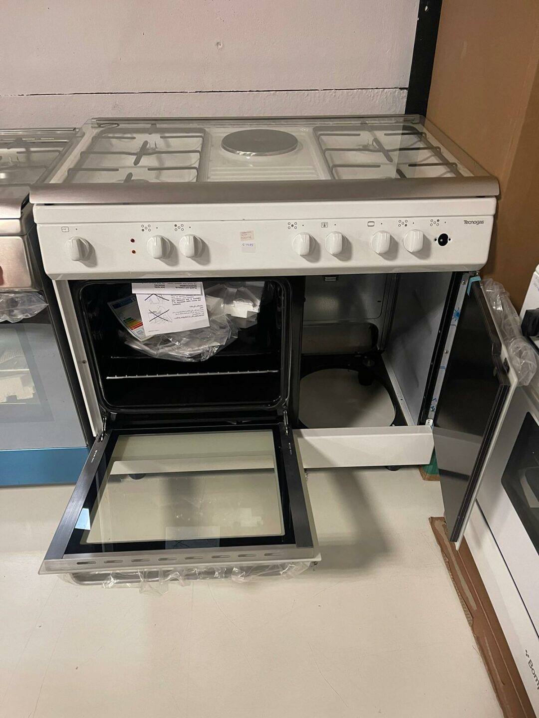 Cucina a gas Tecnogas 90x60x89 cm D921WS S 1585 - immagine 3