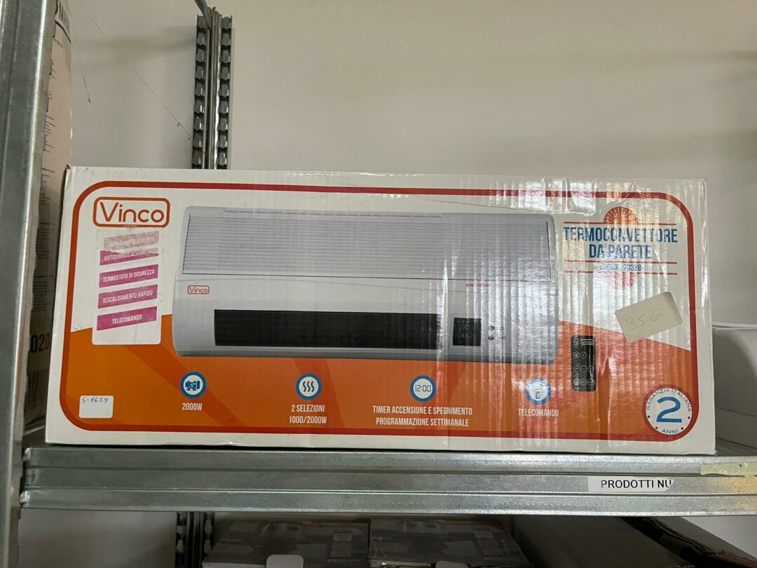 Termoconvettore da parete Vinco S 1629