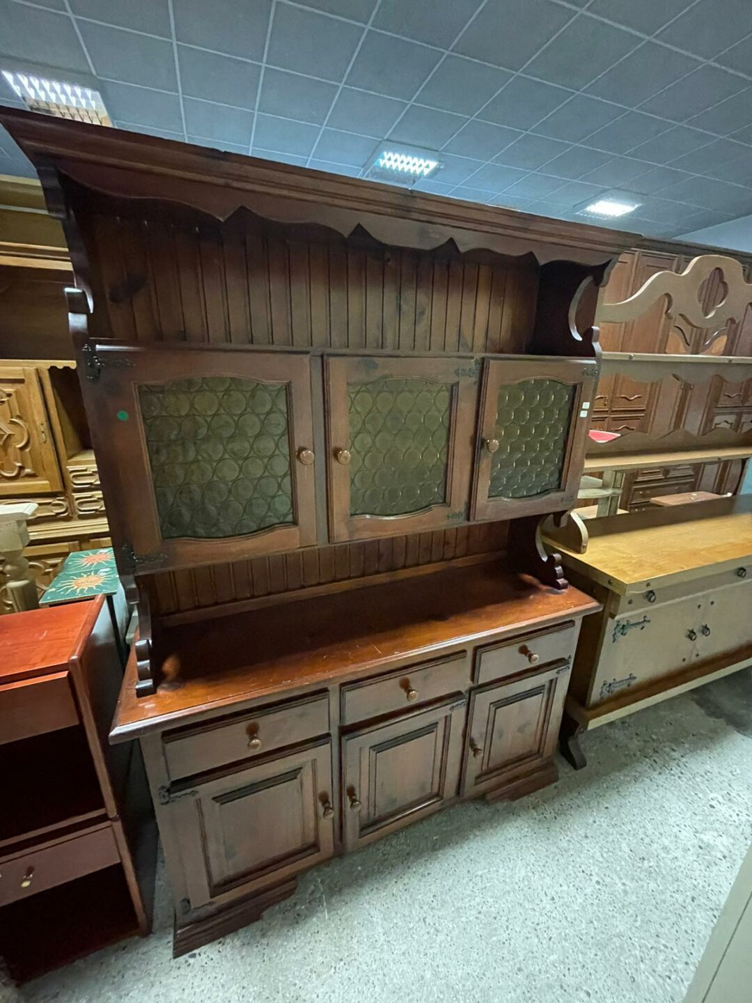 Credenza vintage con vetrina c.v. Art.120 S 1660 - immagine 3