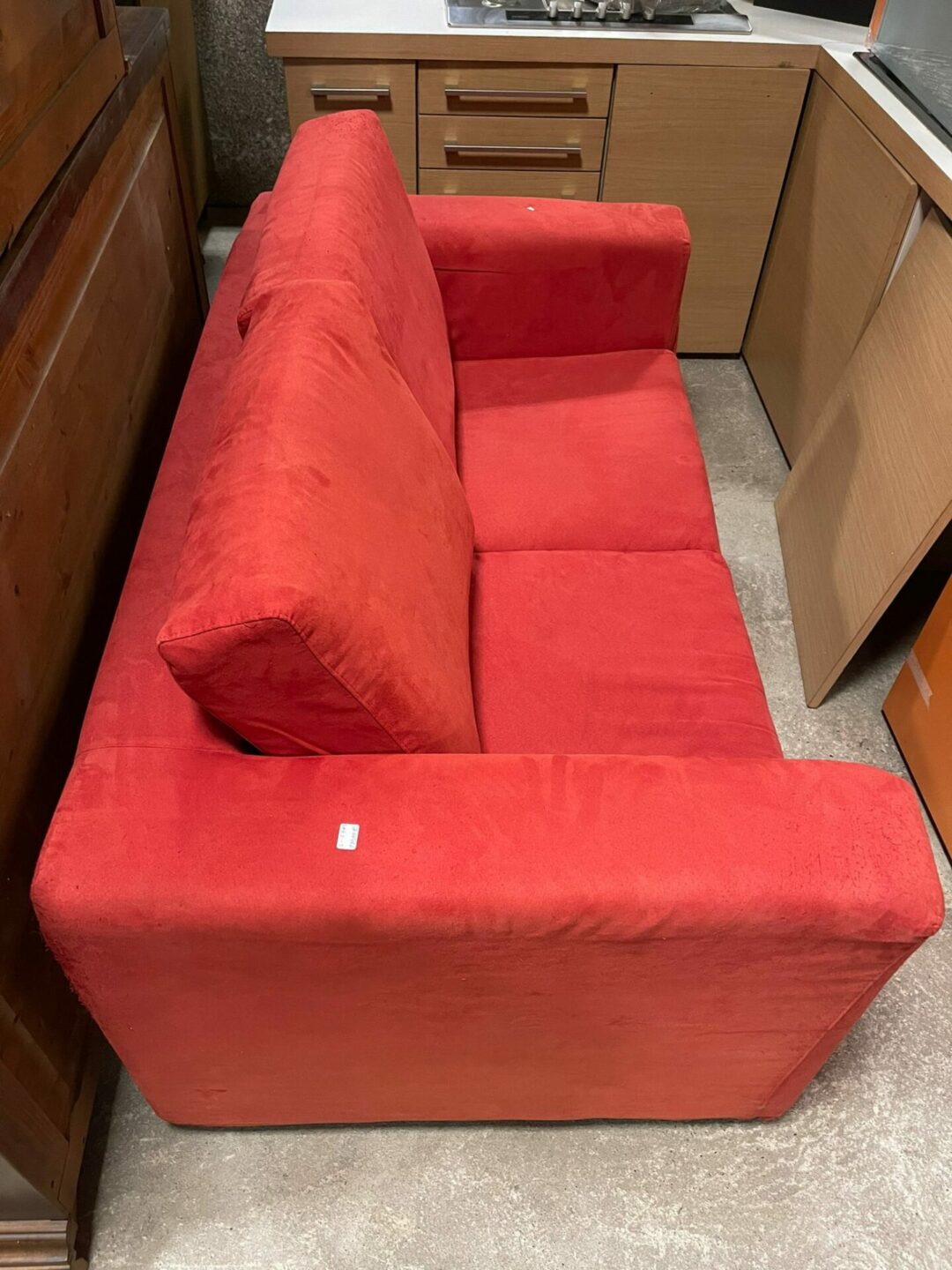Divano 2 posti colore rosso S 1709 - immagine 2