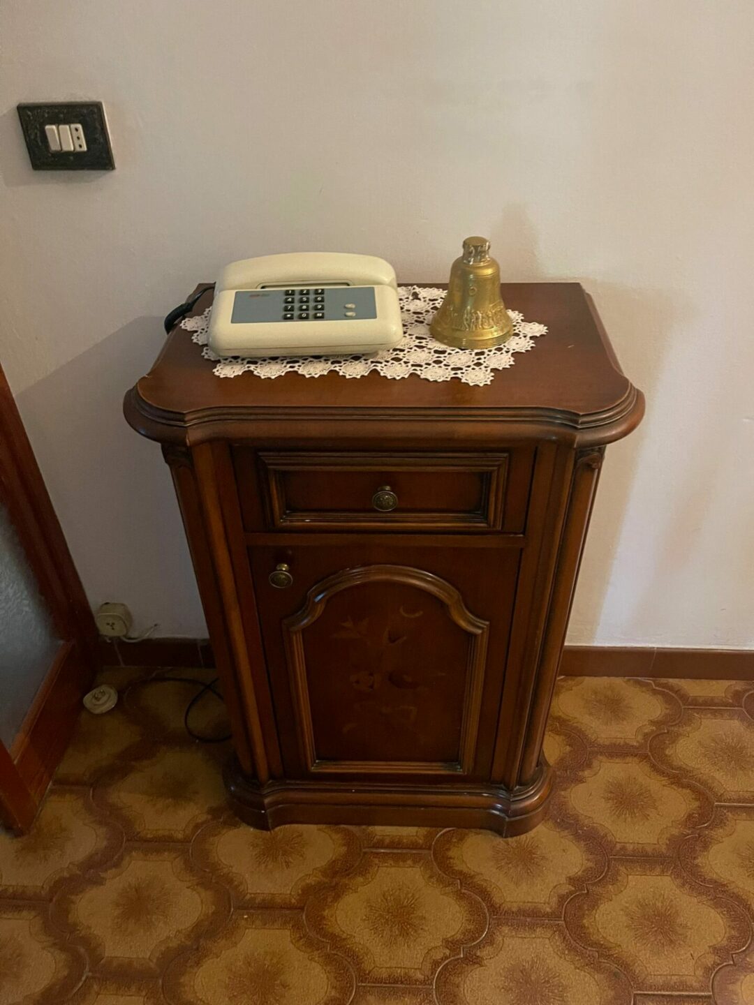 Mobile entrata in legno porta telefono S 1727 - immagine 2