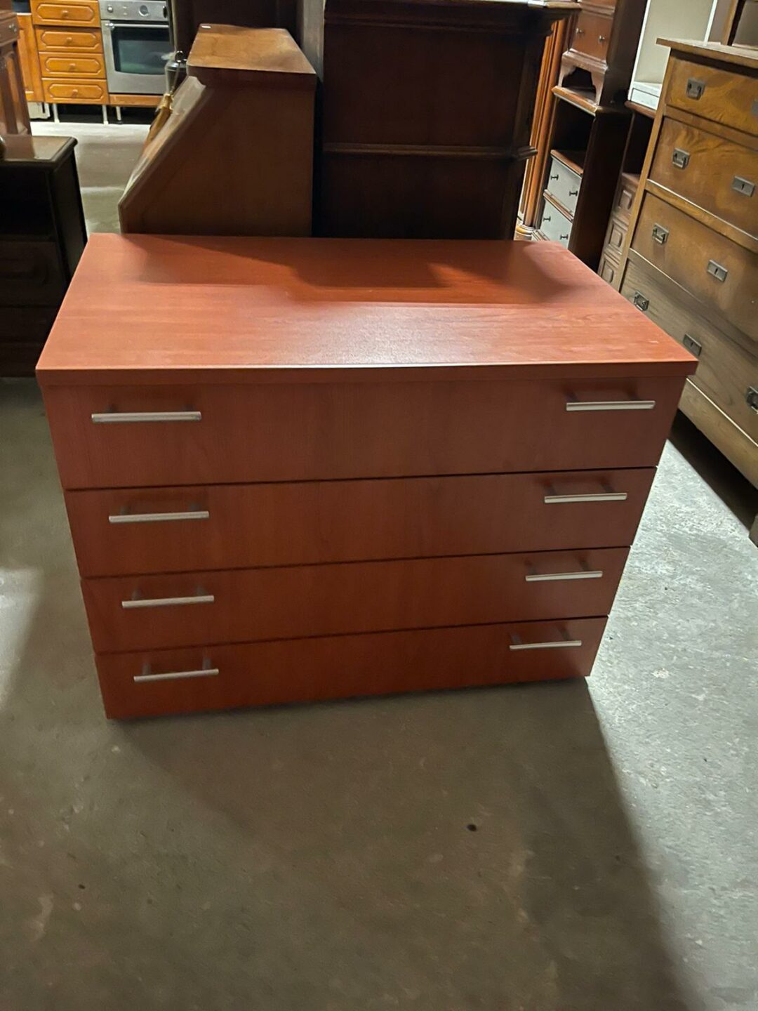 Cassettiera/comó in legno con 4 cassetti S 1752