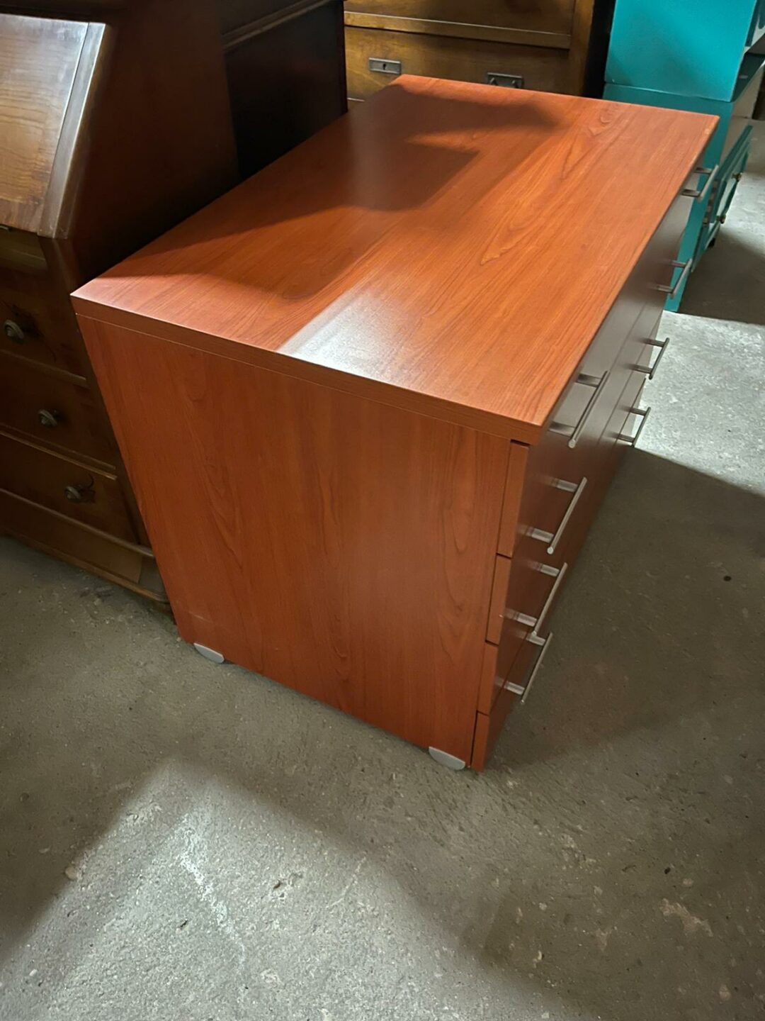 Cassettiera/comó in legno con 4 cassetti S 1752 - immagine 3