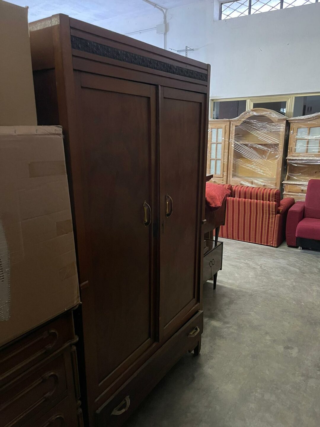 Armadio antico in legno S 1837 - immagine 2