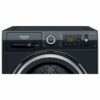 Asciugatrice Hotpoint Ariston 9 Kg Classe A+++ Inverter con Pompa di Calore - NTS M11 93 BLACK IT - immagine 3
