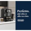 Macchina Caffè Automatica De Longhi Magnifica S Espresso con Macinacaffè ed Erogatore di Vapore Caffè in Grani colore Nero ECAM 21.110.B - immagine 5