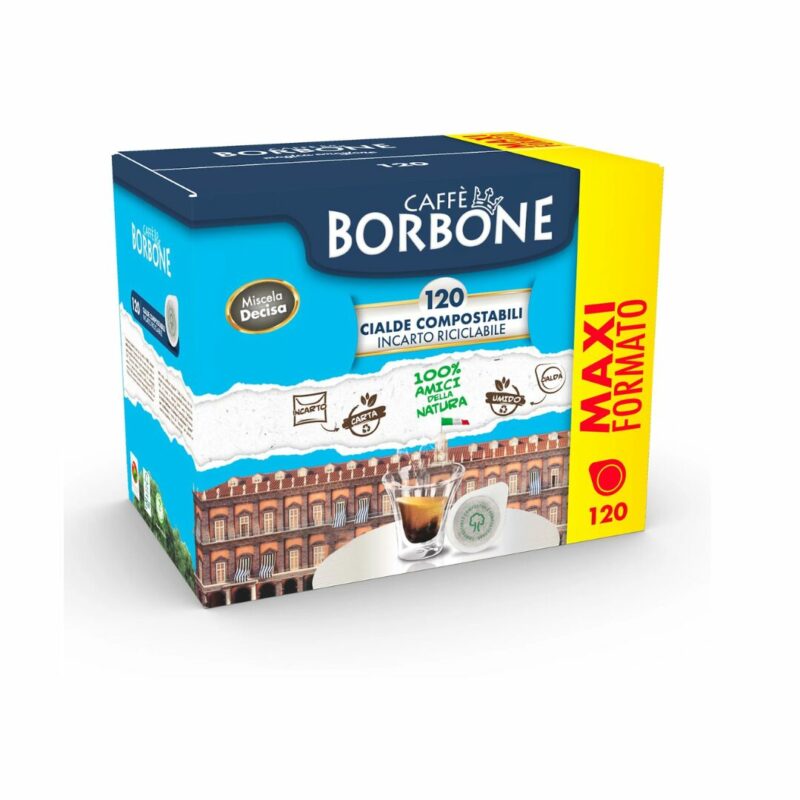 CAFFE' BORBONE Caffè in cialde E.S.E MISCELA DECISA 120PZ