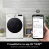 Lavatrice Lg 9 Kg Classe A 1400 giri Motore Inverter Funzione Vapore - F4R9009TPW - immagine 8