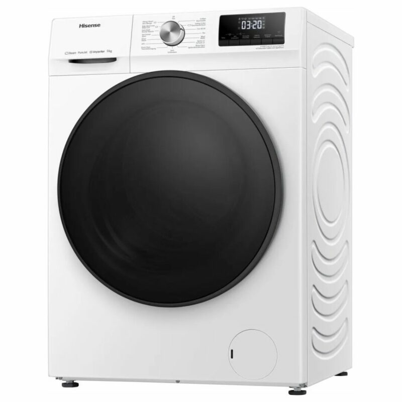 Lavatrice Hisense 9 Kg Classe A Inverter 1400 giri - WFQA9014EV - immagine 3