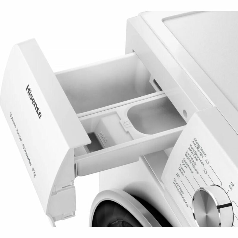 Lavatrice Hisense 9 Kg Classe A Inverter 1400 giri - WFQA9014EV - immagine 6