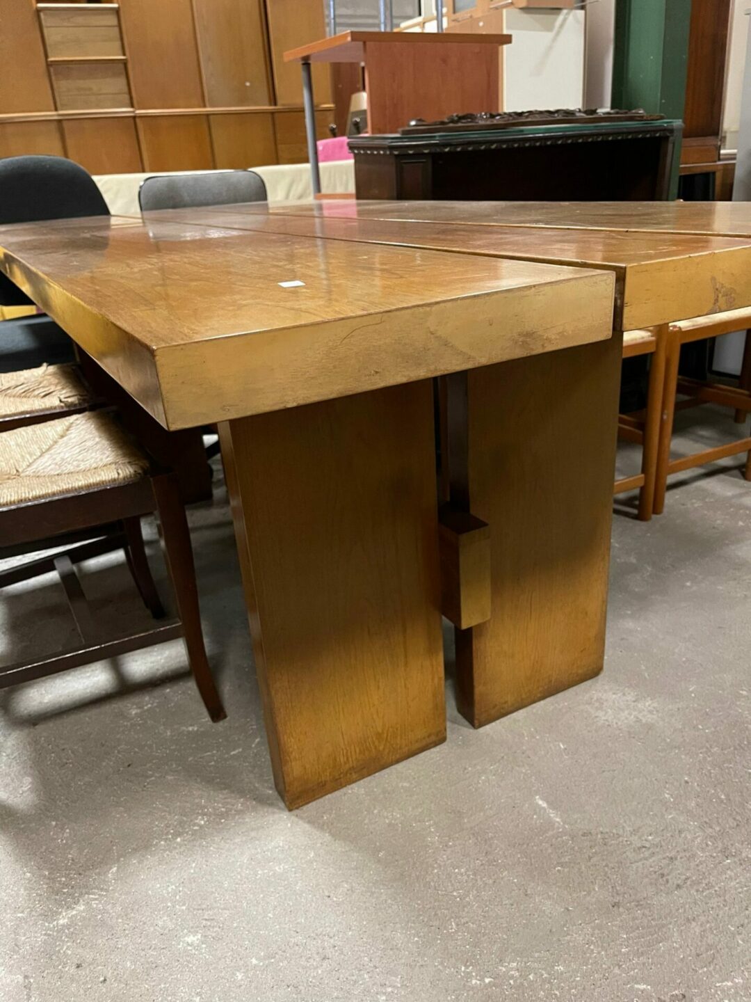 Tavolo in legno massiccio 200x90 cm S 1922 - immagine 3