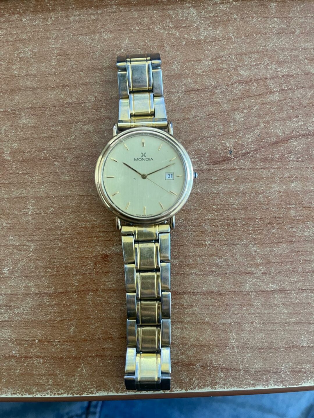 Orologio Mondia oro S 1973
