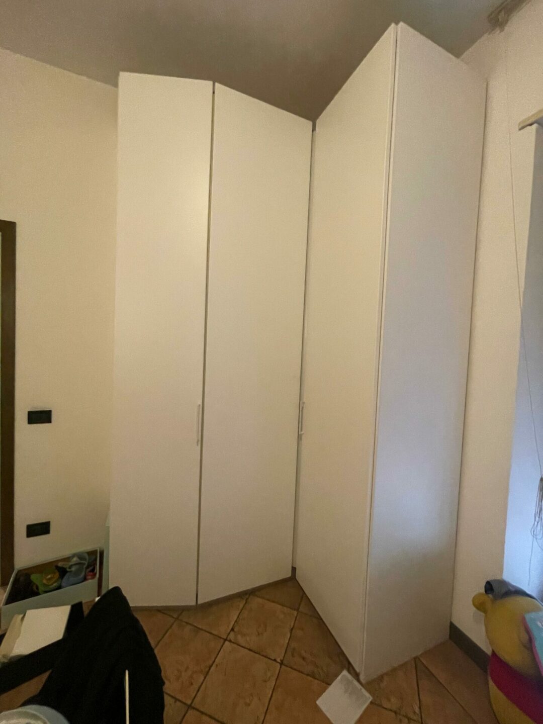 Armadio bianco in 3 ante con cabina S 1903 - immagine 3