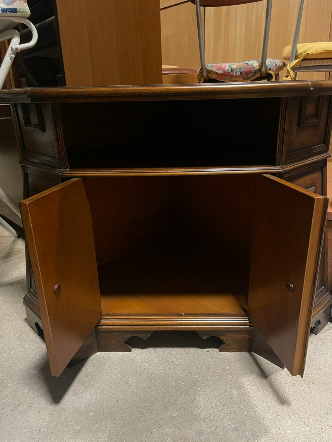 Mobile angoliera in legno massiccio in ottimo stato S 1938 ( IN REGALO ) - immagine 3