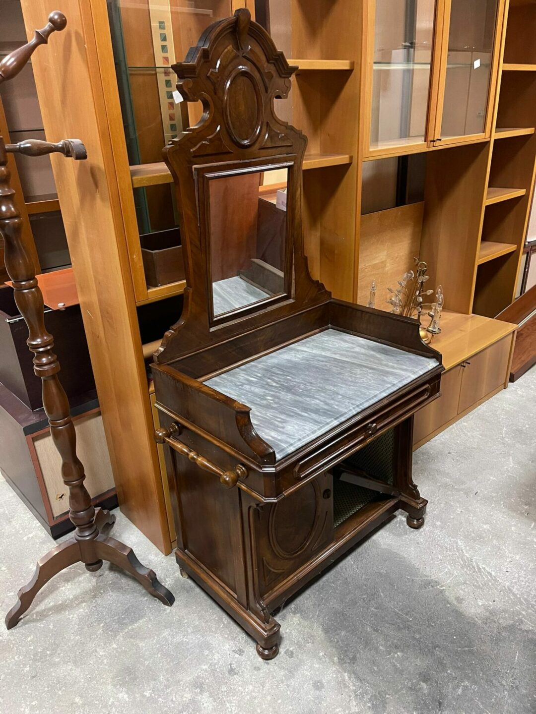 Credenza - comò - pettiniera antica fine 900 S 1940