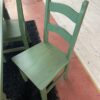 Tavolo in legno verde con 4 sedie S 2237 - immagine 5