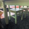 Tavolo in legno verde con 4 sedie S 2237 - immagine 3
