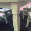 Tavolo in legno verde con 4 sedie S 2237 - immagine 2