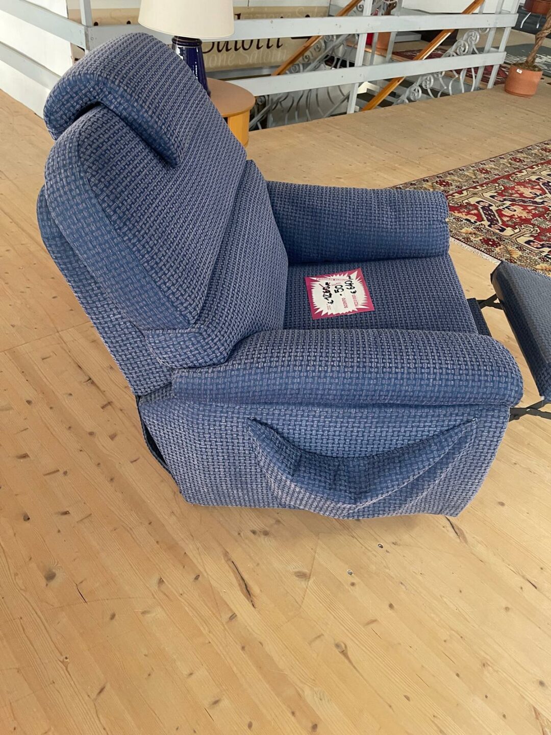 Poltrona relax in tessutto S 2612 - immagine 3