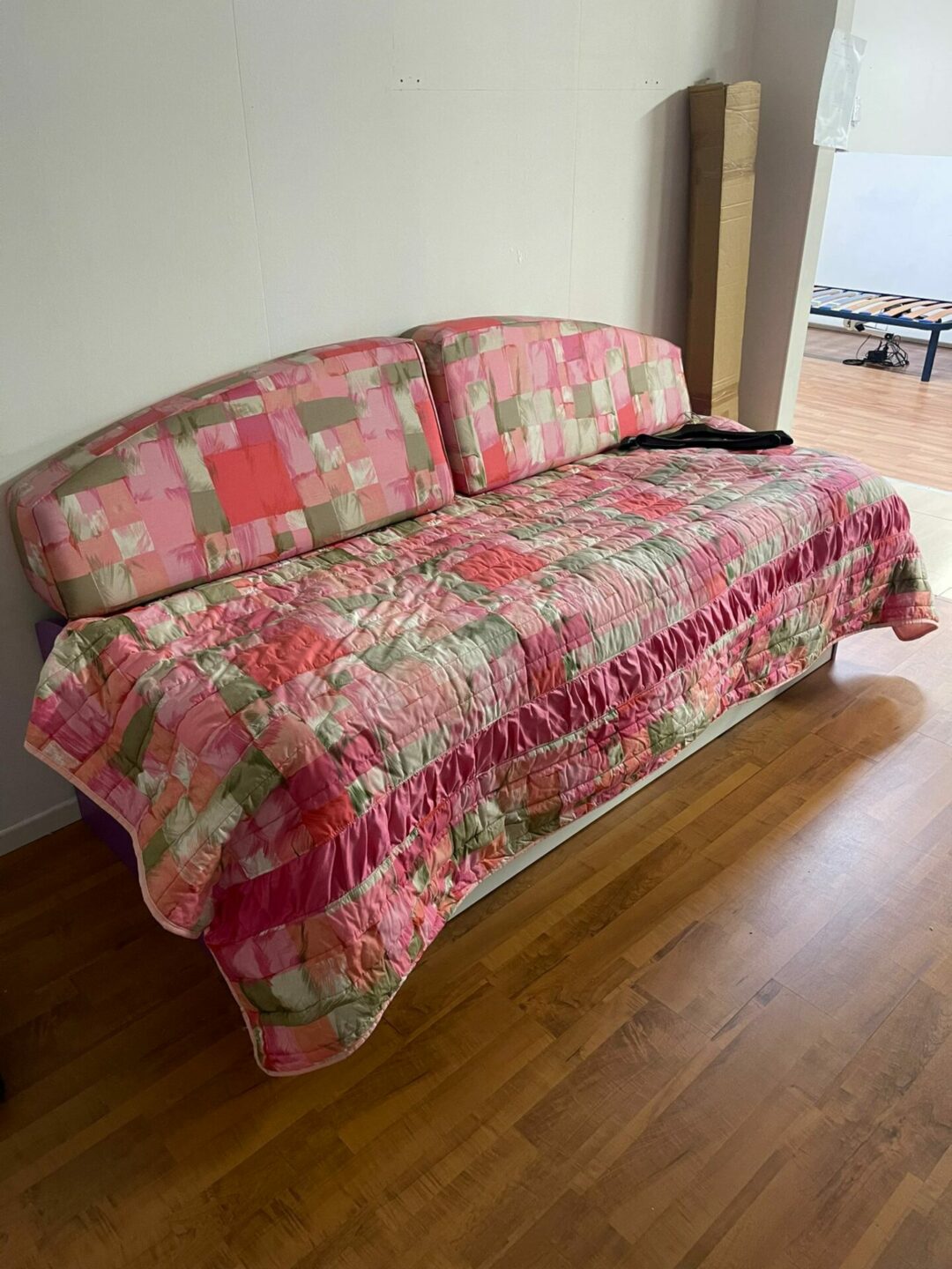 Letto singolo con secondo letto estraibile  (no materasso) S 2043