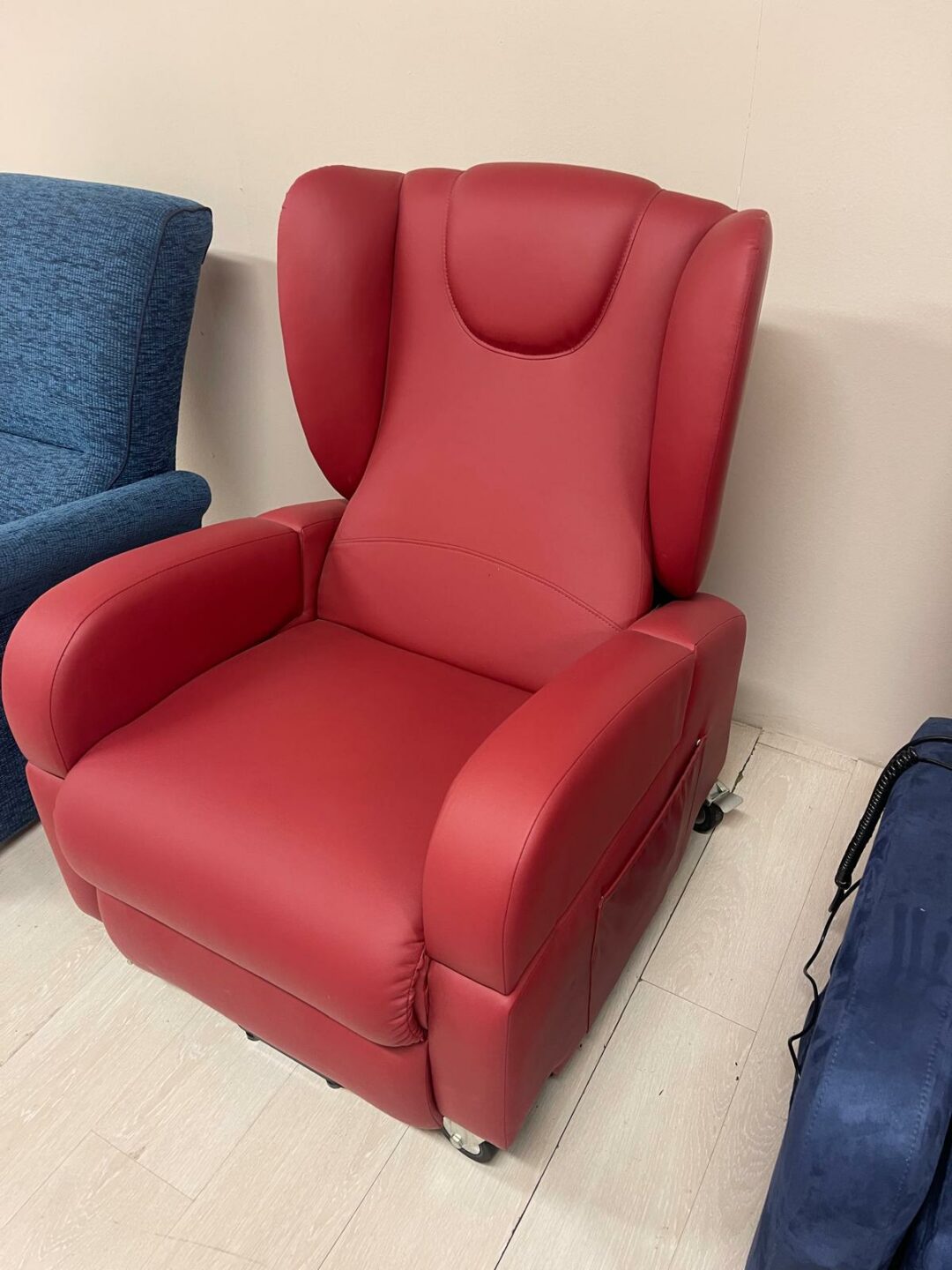 Poltrona relax genny ecopelle bordeaux S 2128