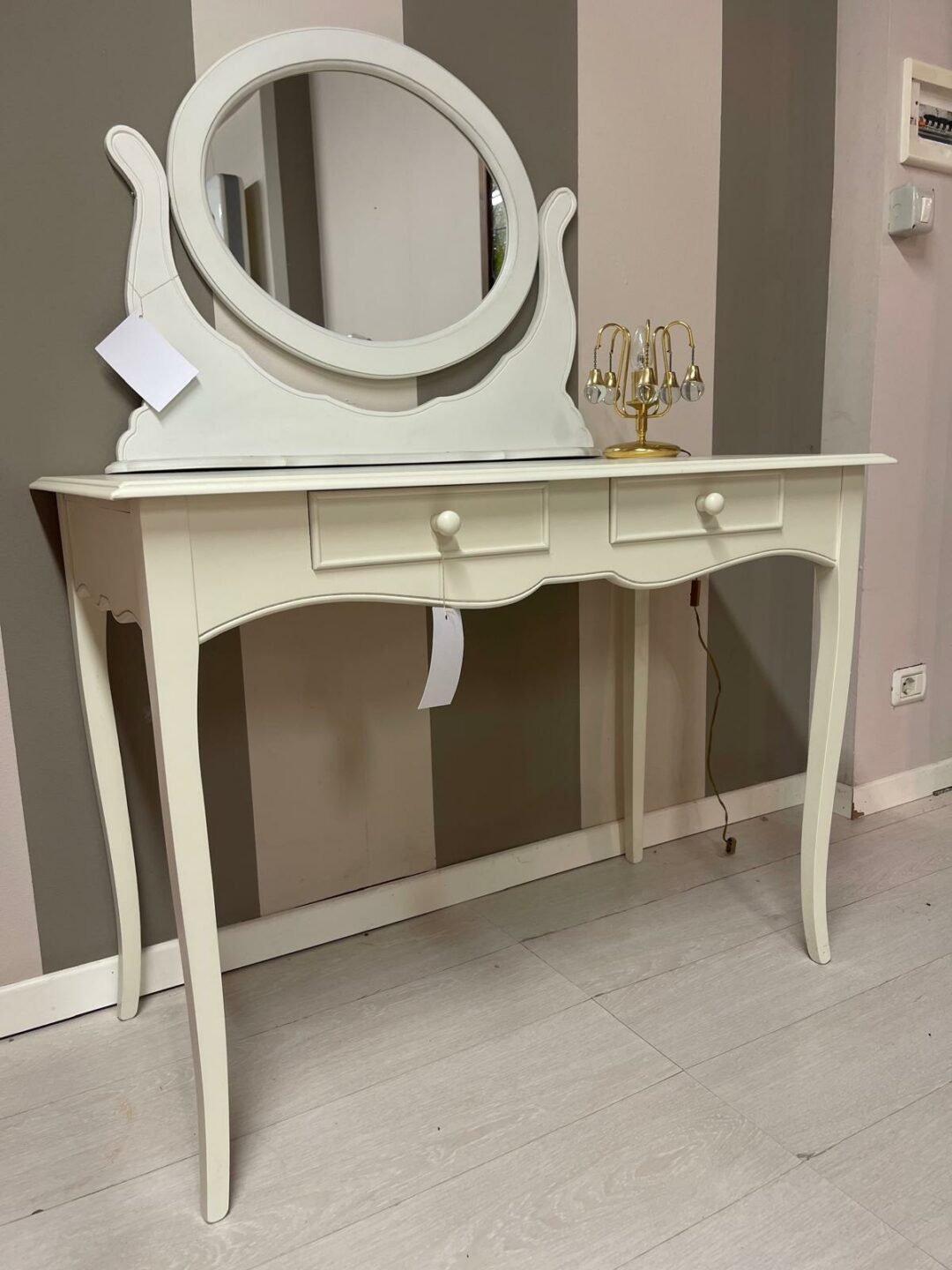 Scrittoio laccato bianco S 2135