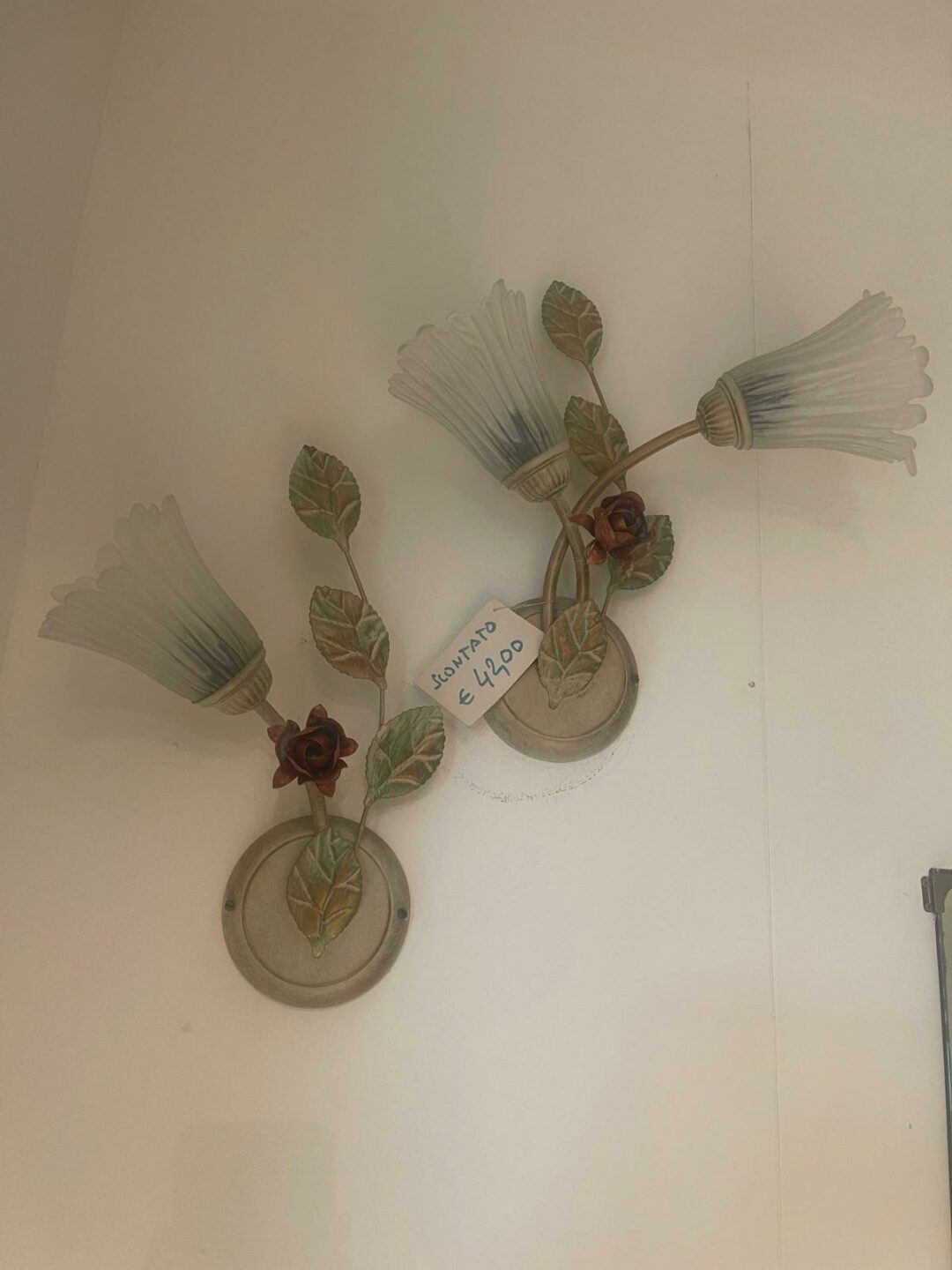 Coppia lampadari da parete S 2167