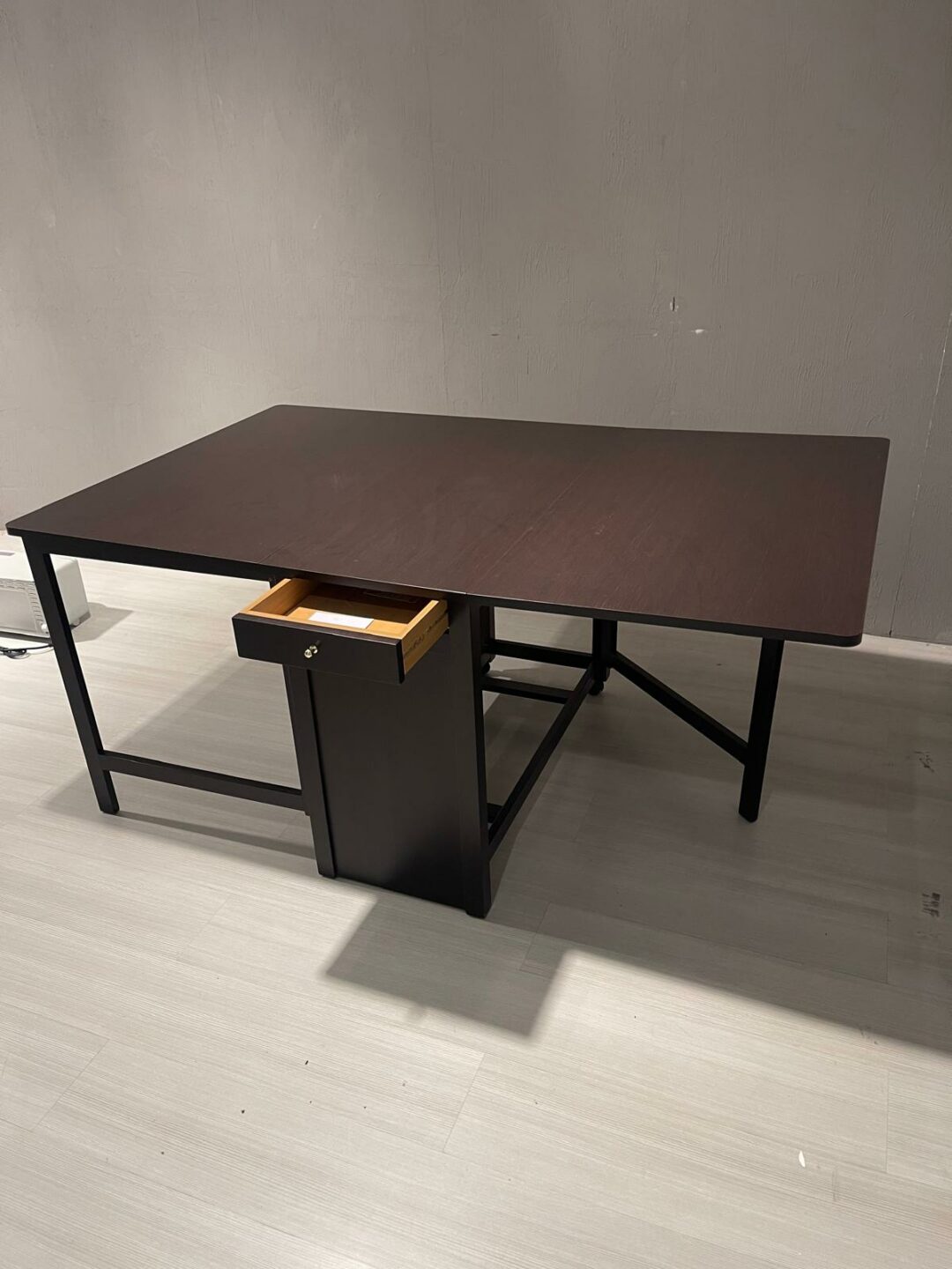 Tavolo wenge 169 x 100 e 44 x 100 S 2174 - immagine 2