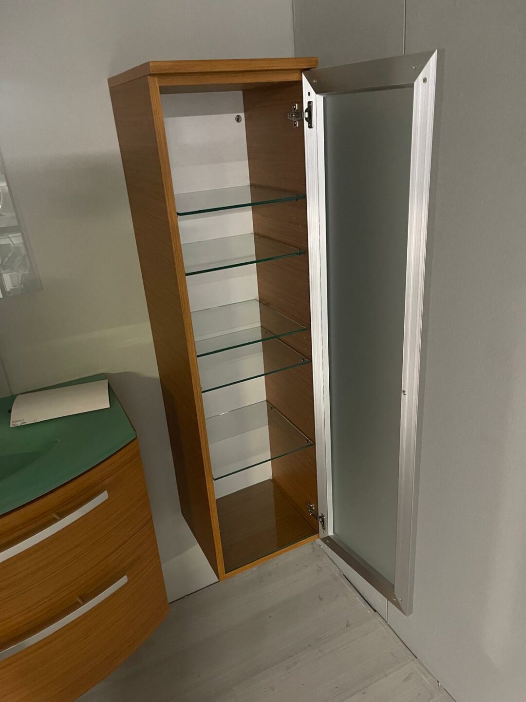 Mobile bagno composizione onda teak S 2190 - immagine 3