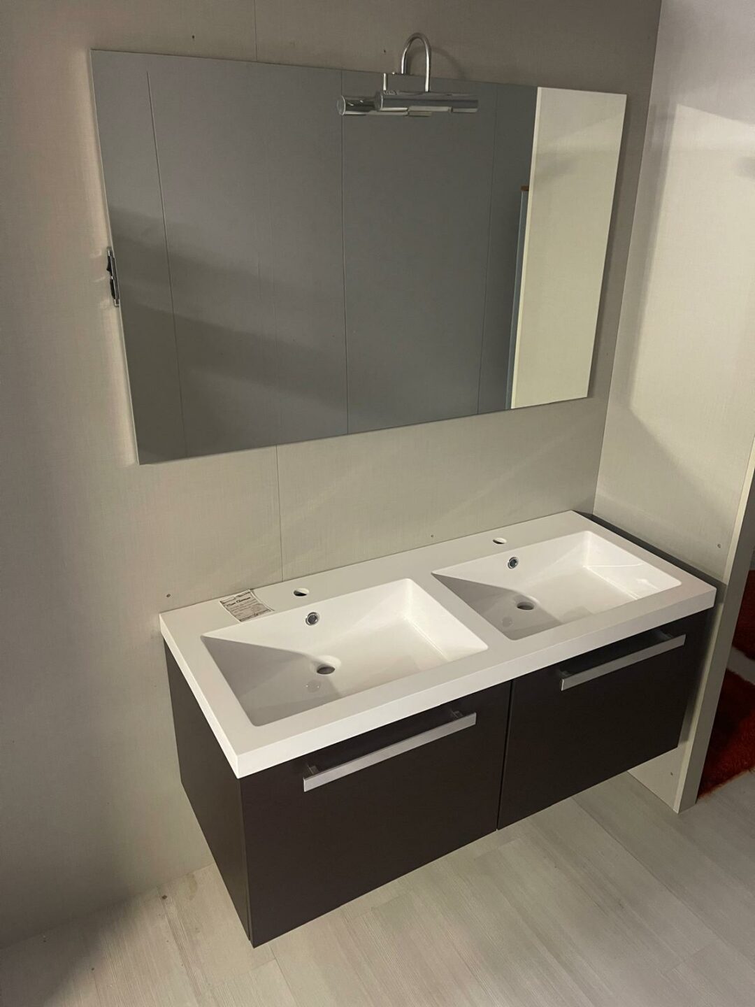 Mobile bagno con doppio lavabo S 2191