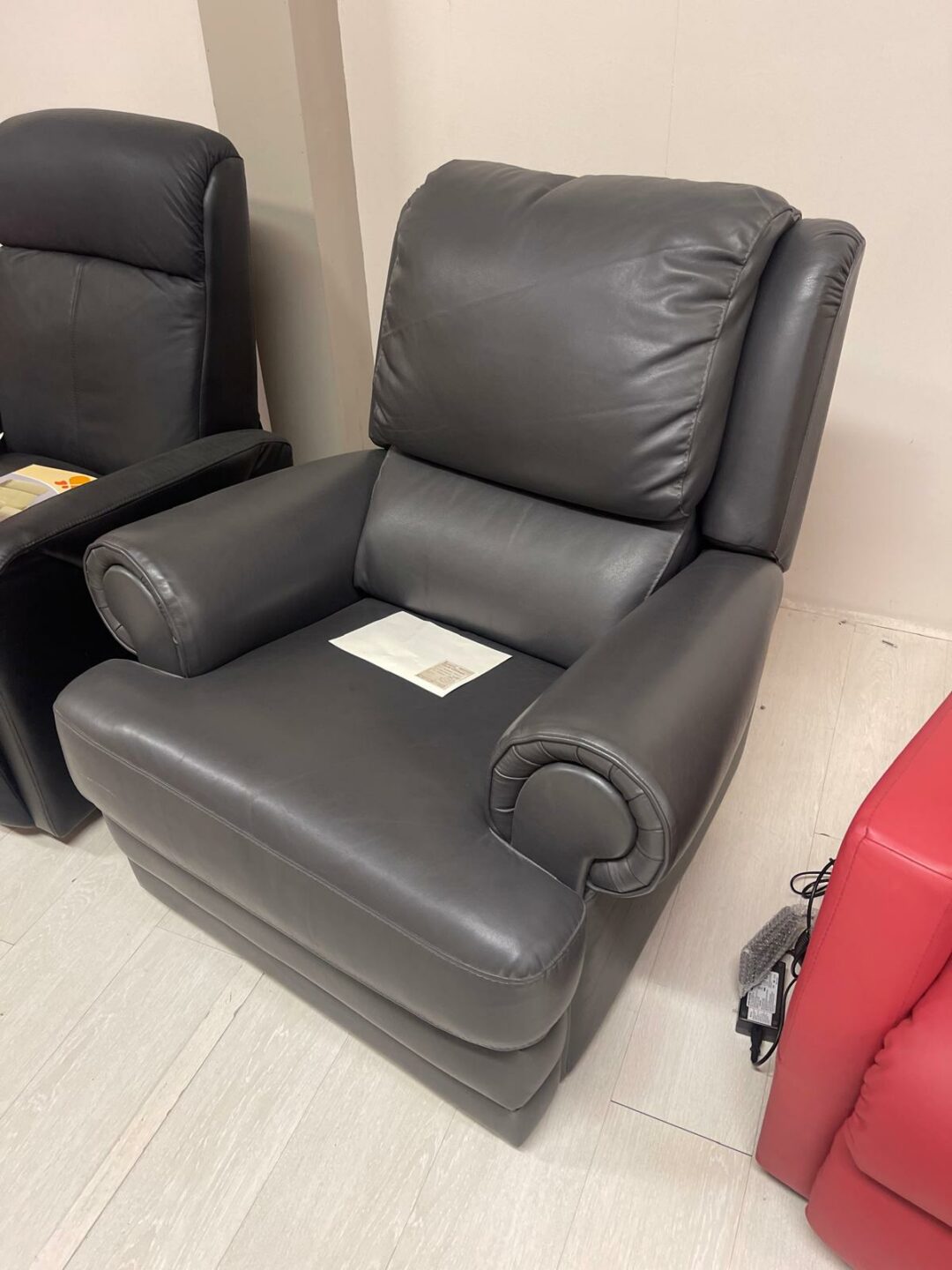 Poltrona relax manuale relaxia in pelle derby S 2141 - immagine 2