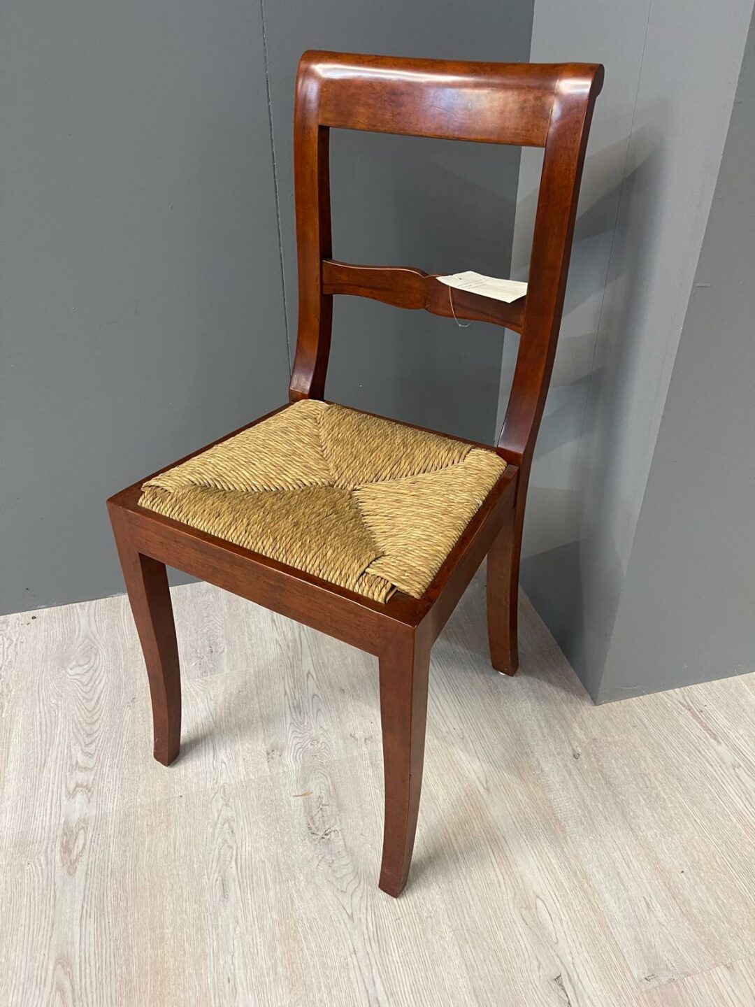 Sedia artigianale  mod. terry in ciliegio S 2310