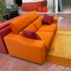 Divano 3 posti arancione S 2347 - immagine 2