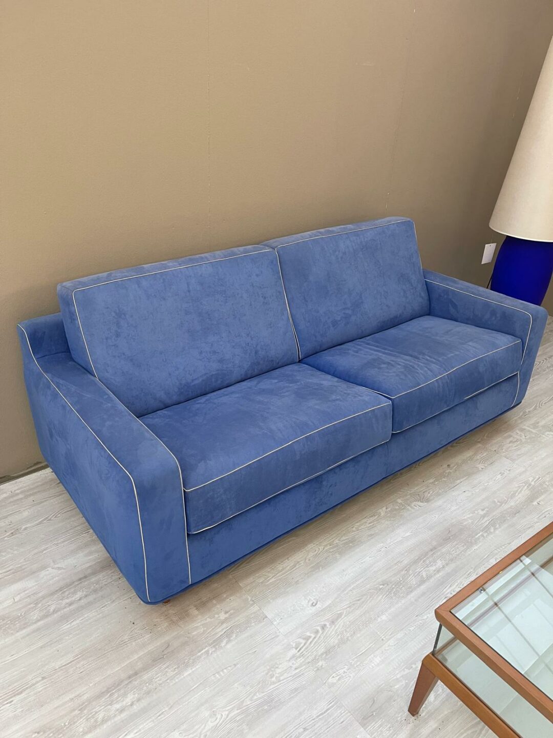 Divano 3 posti colore blu S 2372