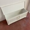 Cassapanca in legno bianca S 2408 - immagine 2