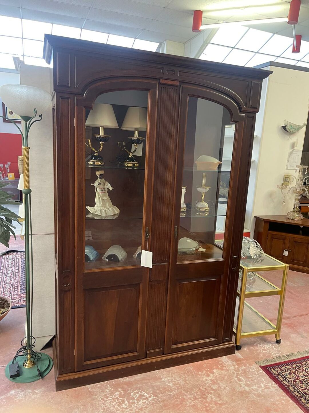 Vetrinetta arte povera in legno massiccio S 2416